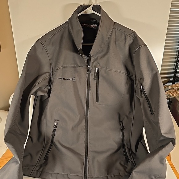 Free Country Men's Gray Jacket Coat Size XL Full Zip - Picture 1 of 14